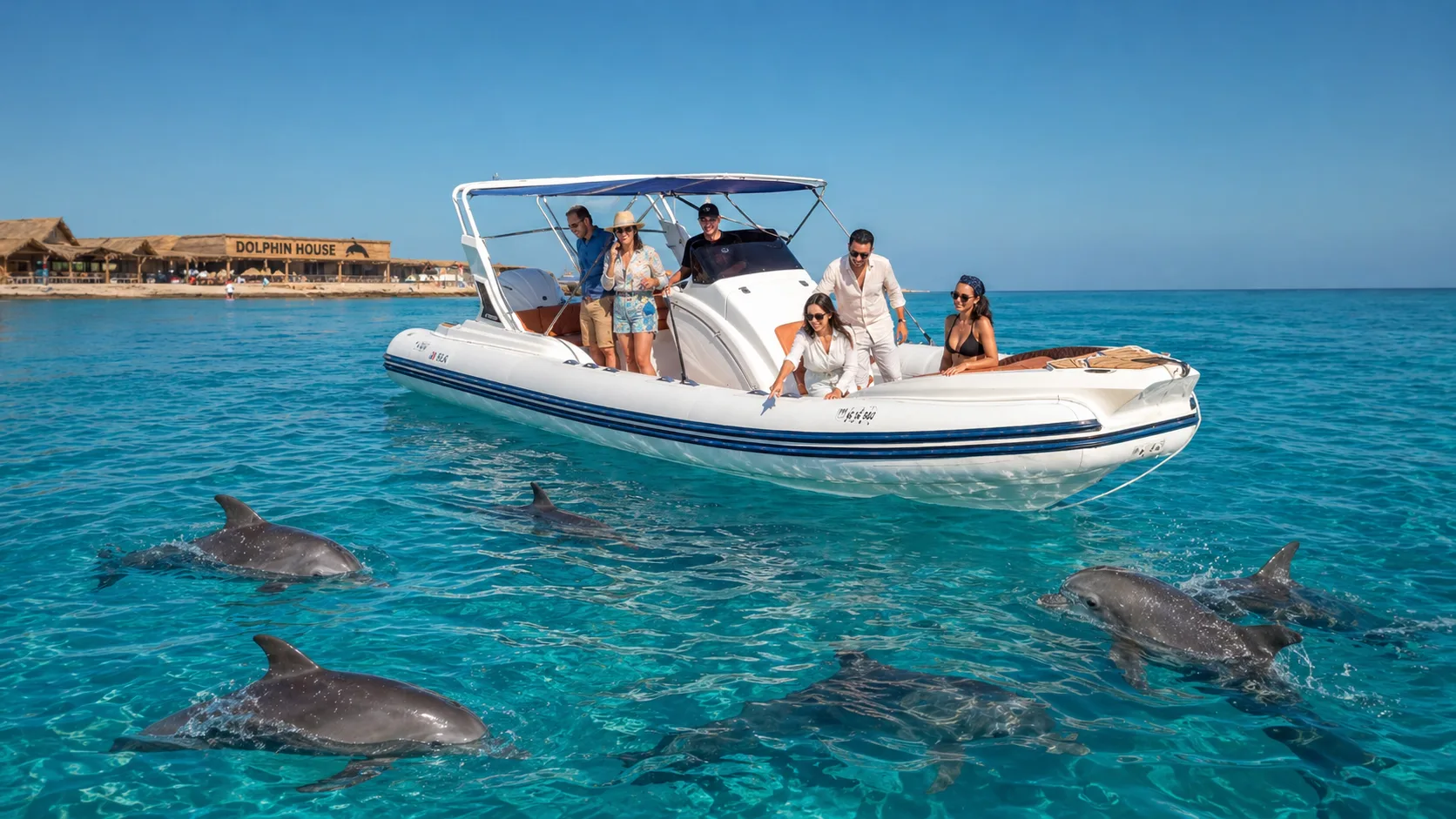 Private Speedboat to Dolphin House, Hurghada 2
