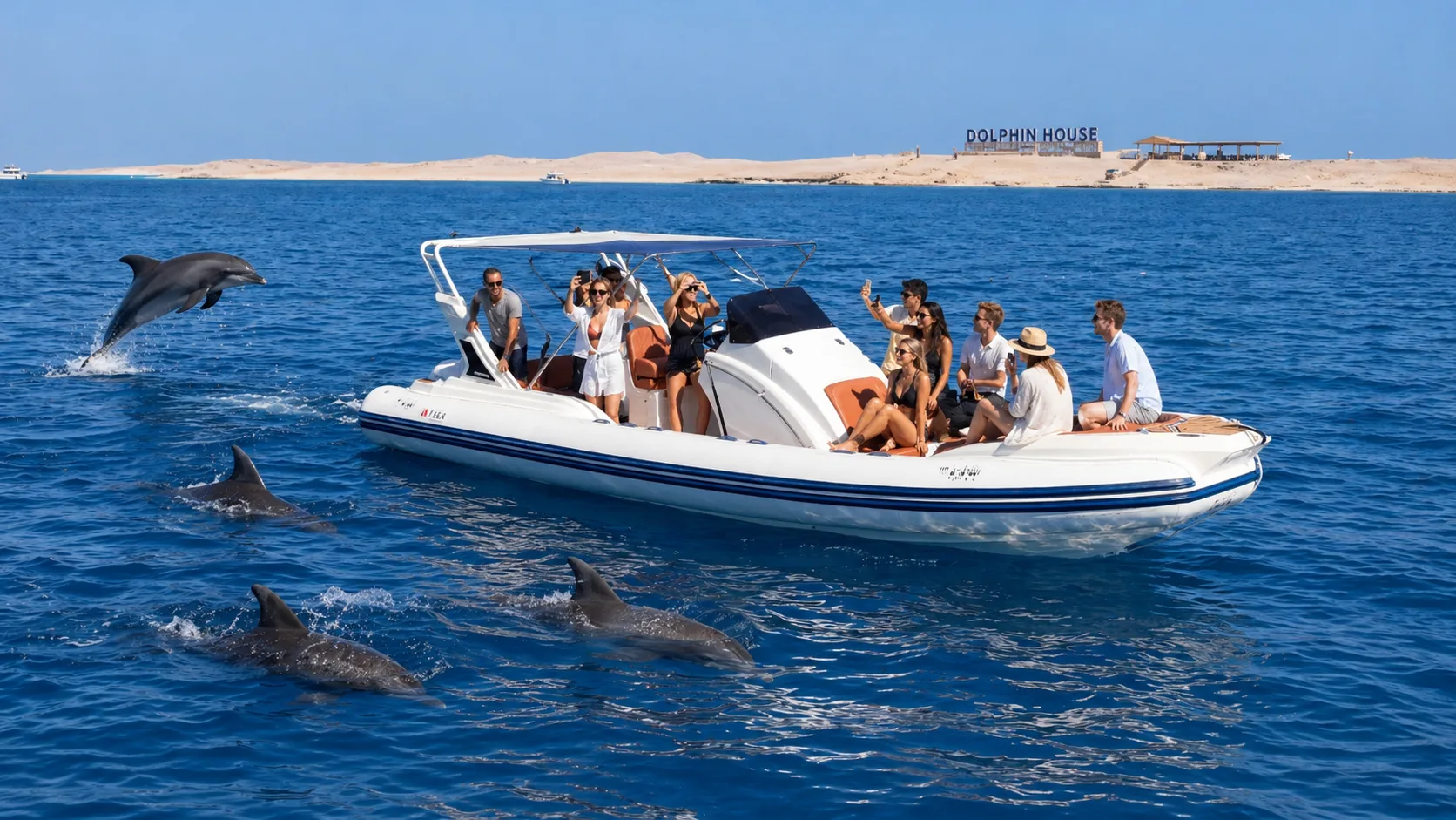 Private Speedboat to Dolphin House, Hurghada 5