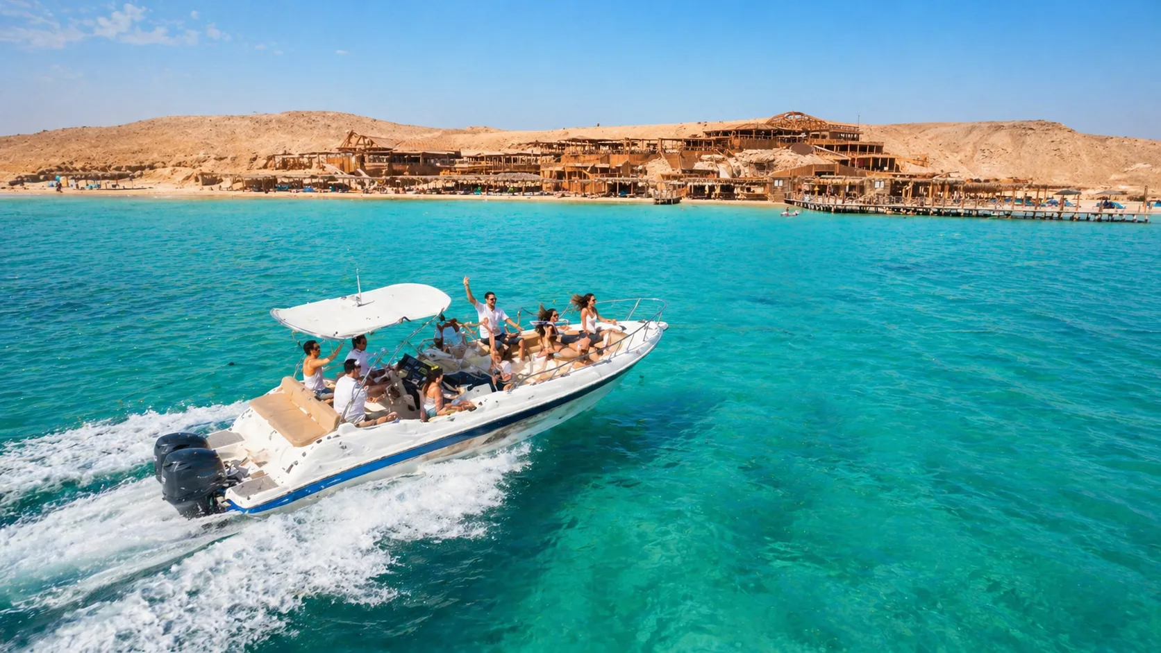 Private Speedboat to Orange Bay, Hurghada 3