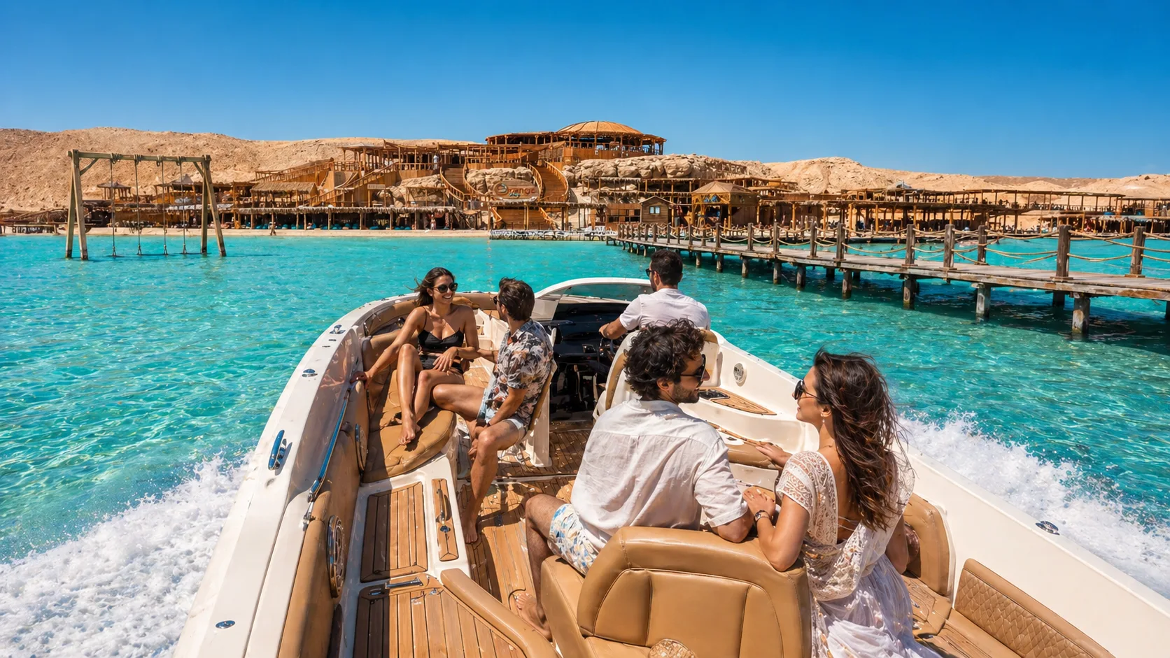 Private Speedboat to Orange Bay, Hurghada 4