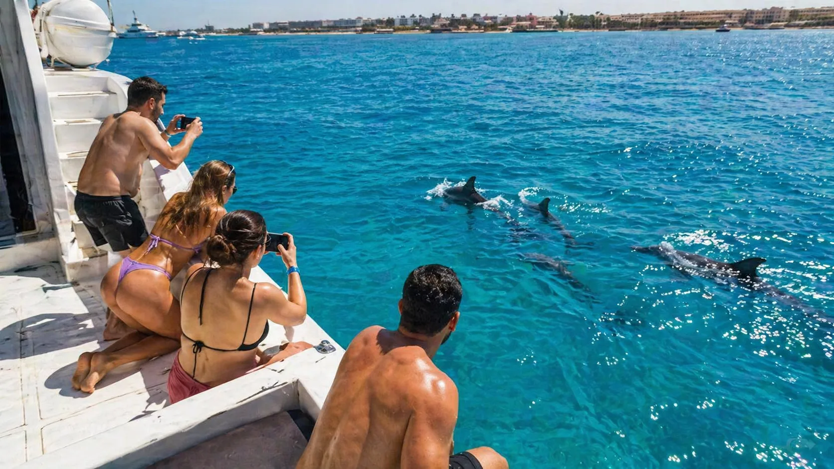Private Boat to Dolphin House, Hurghada 8
