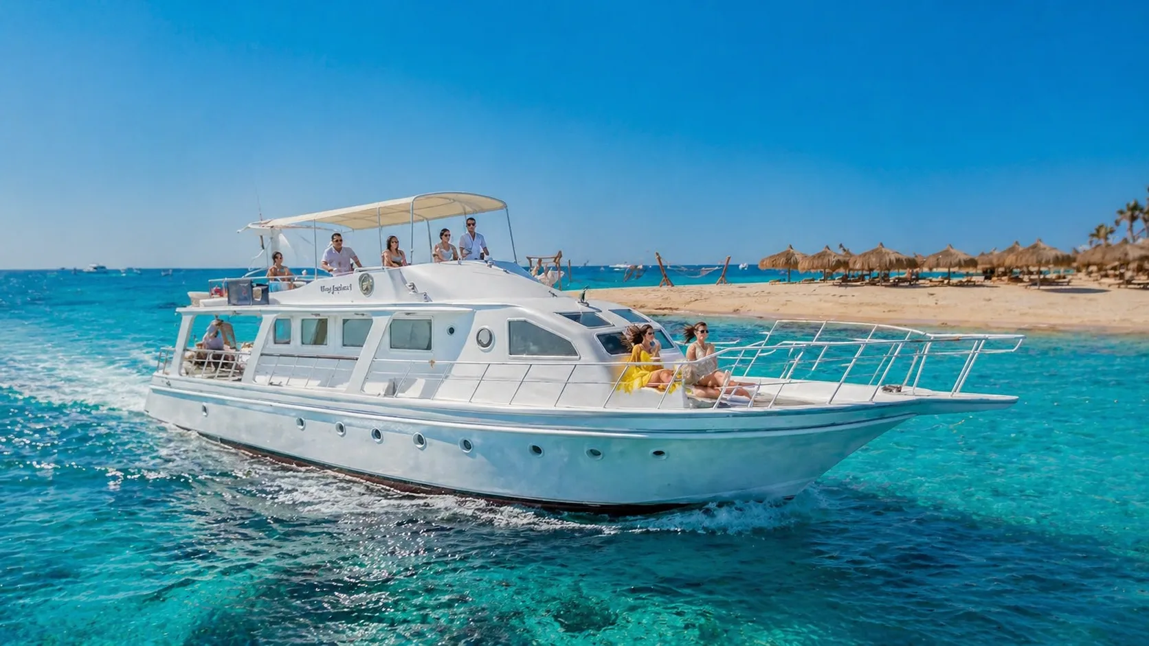 Private Boat to Hula Hula Island, Hurghada