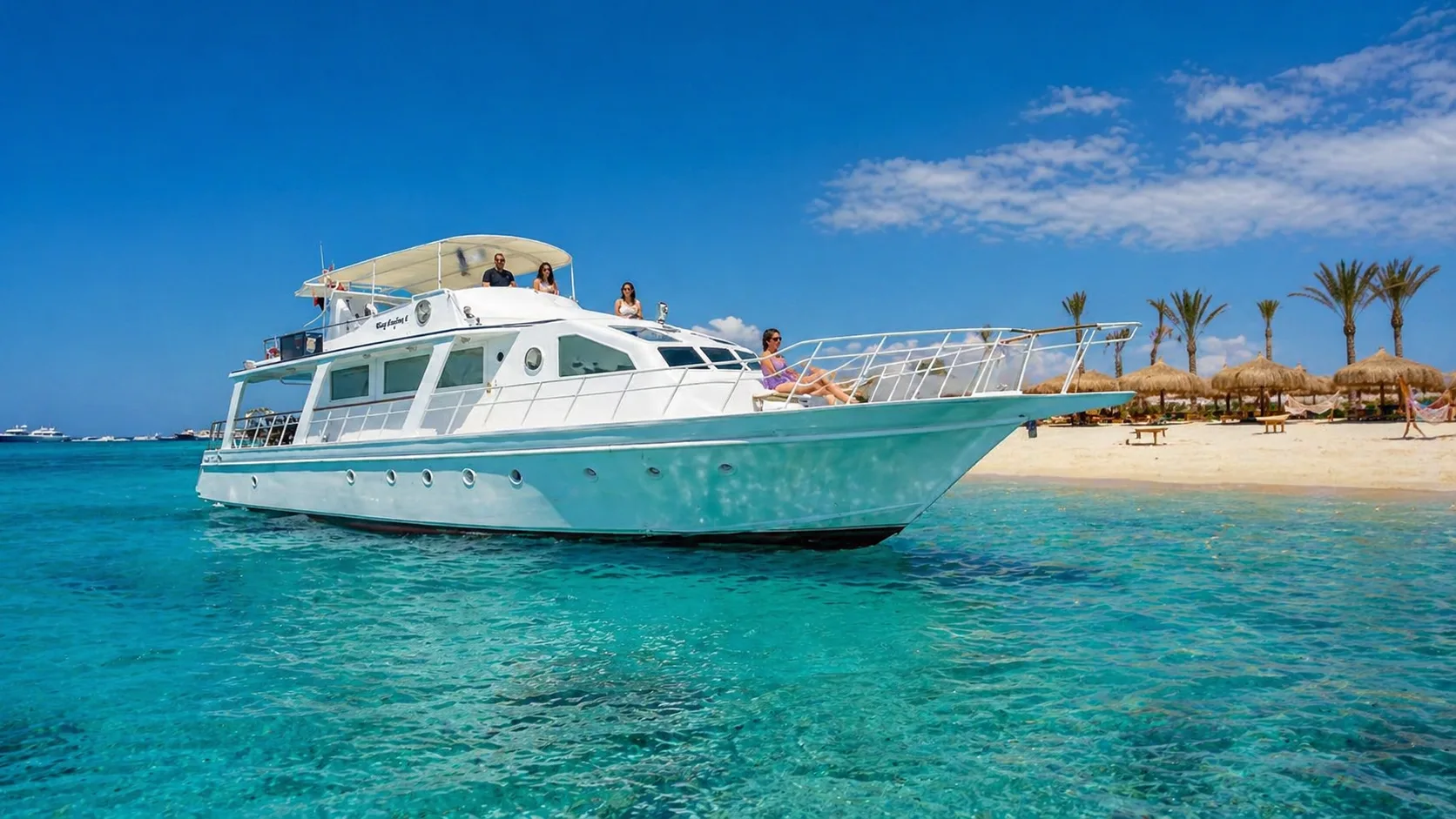 Private Boat to Hula Hula Island, Hurghada 2