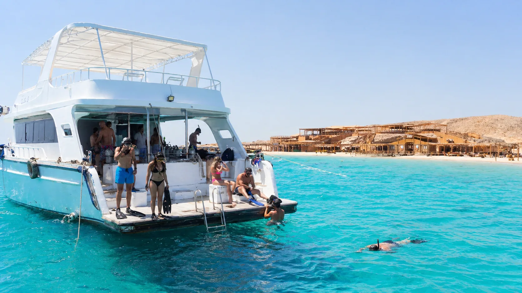 Private Boat to Orange Bay, Hurghada 4