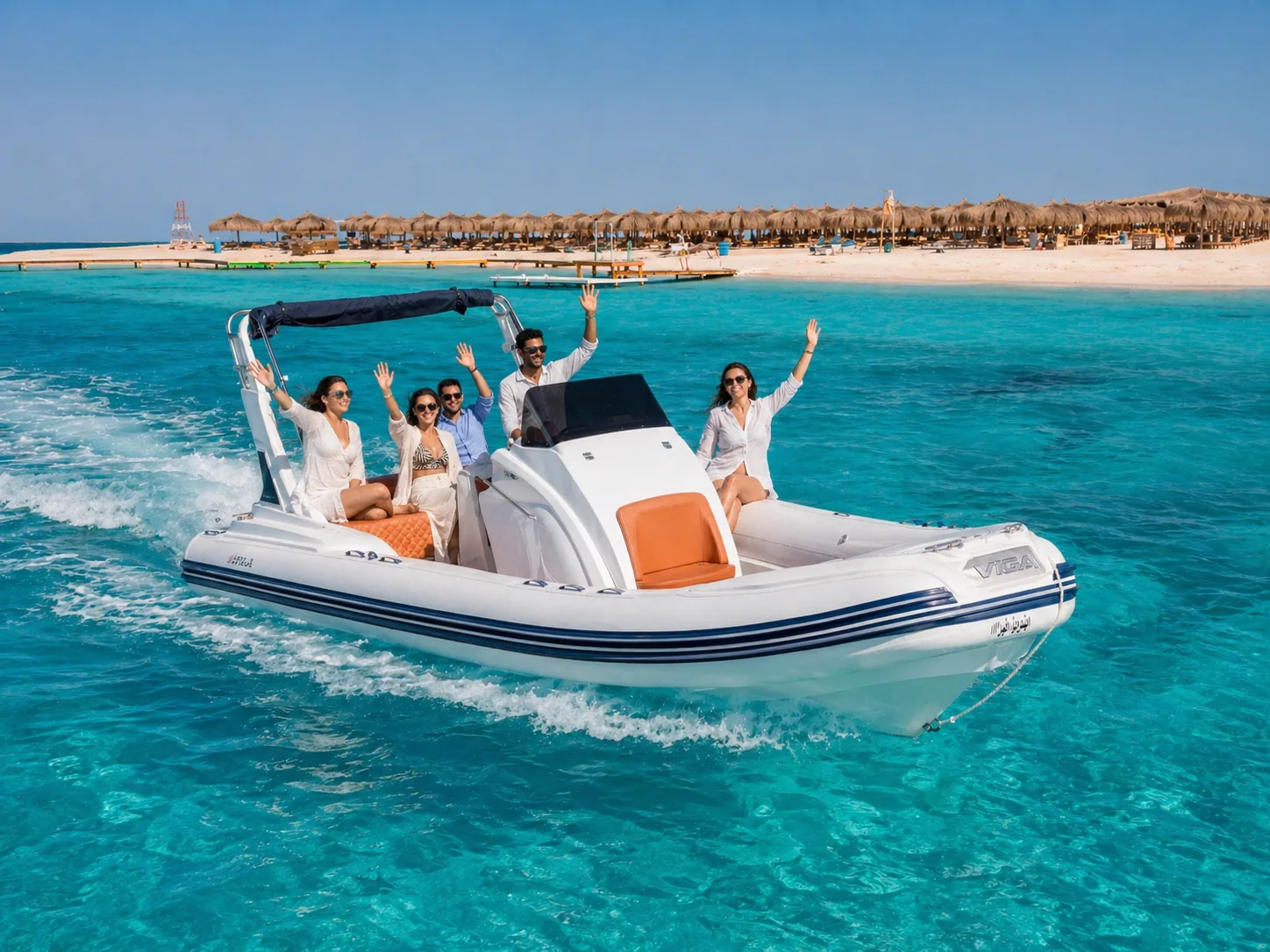 Private Speedboat to Hula Hula, Hurghada 5