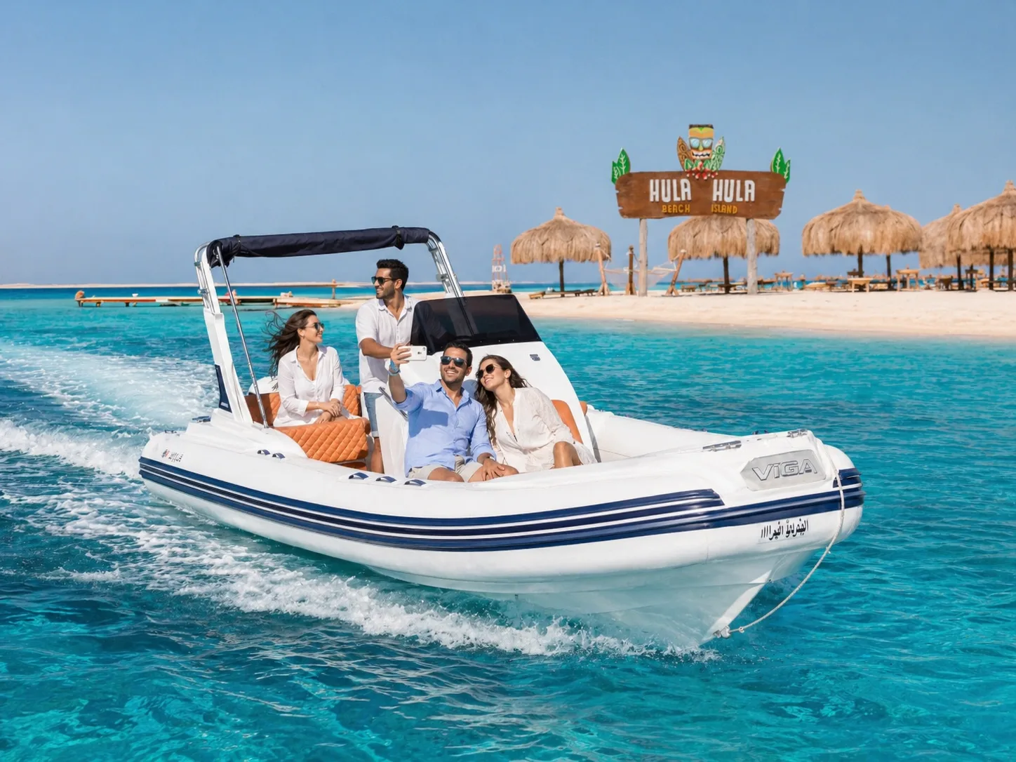 Private Speedboat to Hula Hula, Hurghada 8