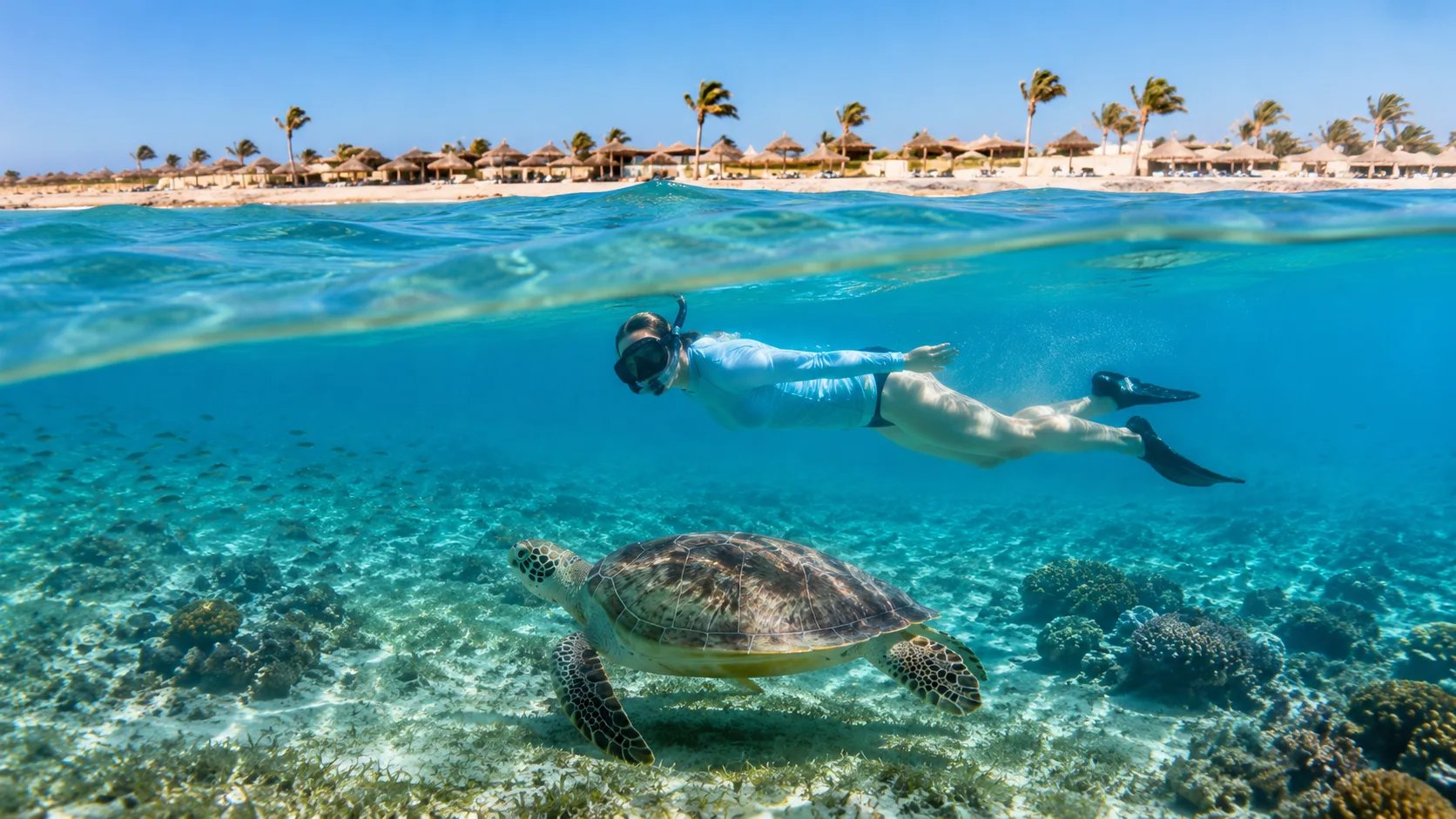Abu Dabbab, Snorkel with Dugongs, Marsa Alam 13