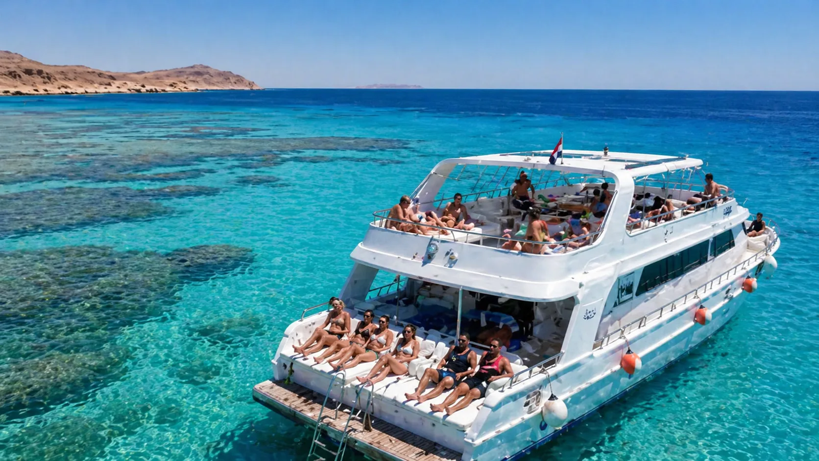 Tiran Island Snorkeling, Sharm El Sheikh
